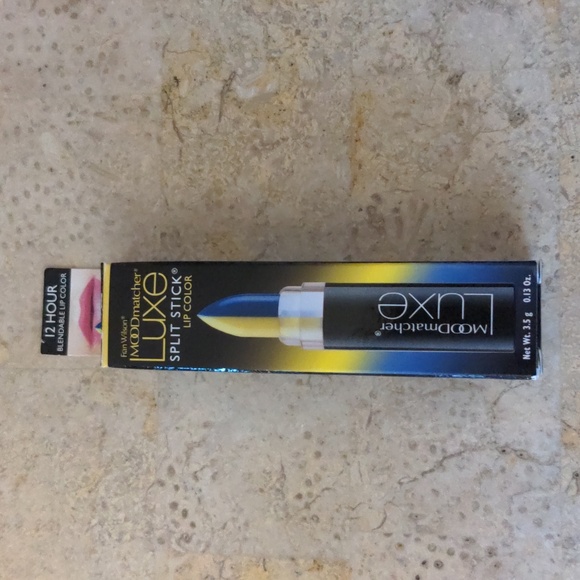 NIB! Fran Wilson Mood Matcher Luxe Split Stick Lip Color Yellow Blue HP 3-9-25 - Picture 2 of 6